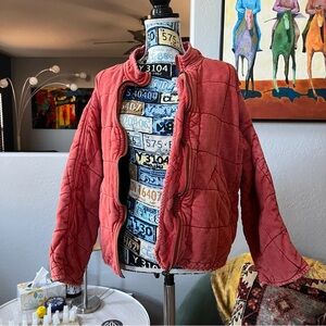 Free people dolman quilted jacket